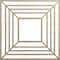 Ekena Millwork Raven Wood Fretwork Pierced Ceiling Medallion, Hickory, 16"OD x 5 7/8"ID x 3/8"T CMWP16X16X0375RAHI - alternate 1